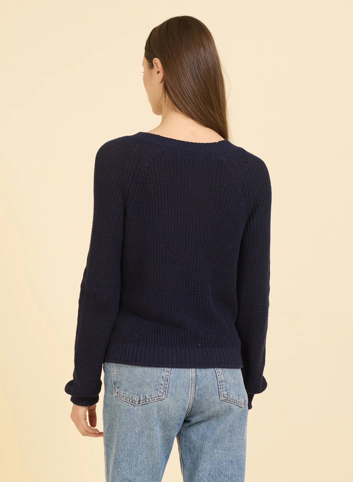 One Grey Day Raleigh Cardigan Navy