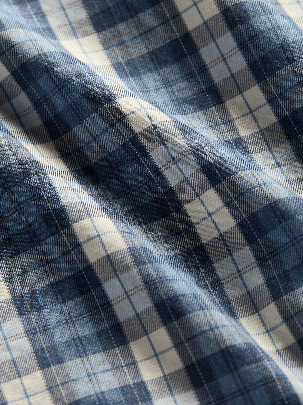 Faherty The Movement Sport Shirt Seaside Blue Plaid