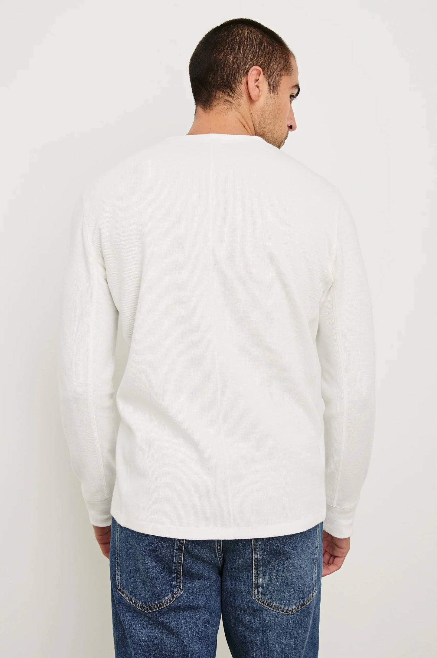 Rails Soto LS Henley Whitecap