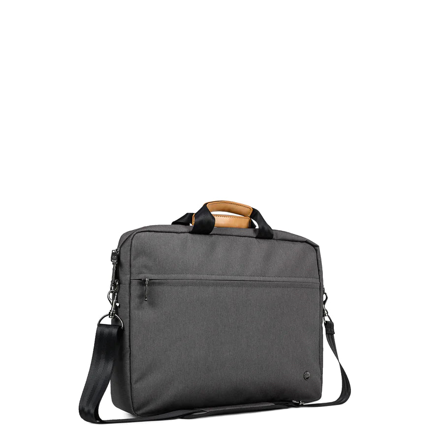 PKG Spadina Messenger Slim Brief Dark Grey