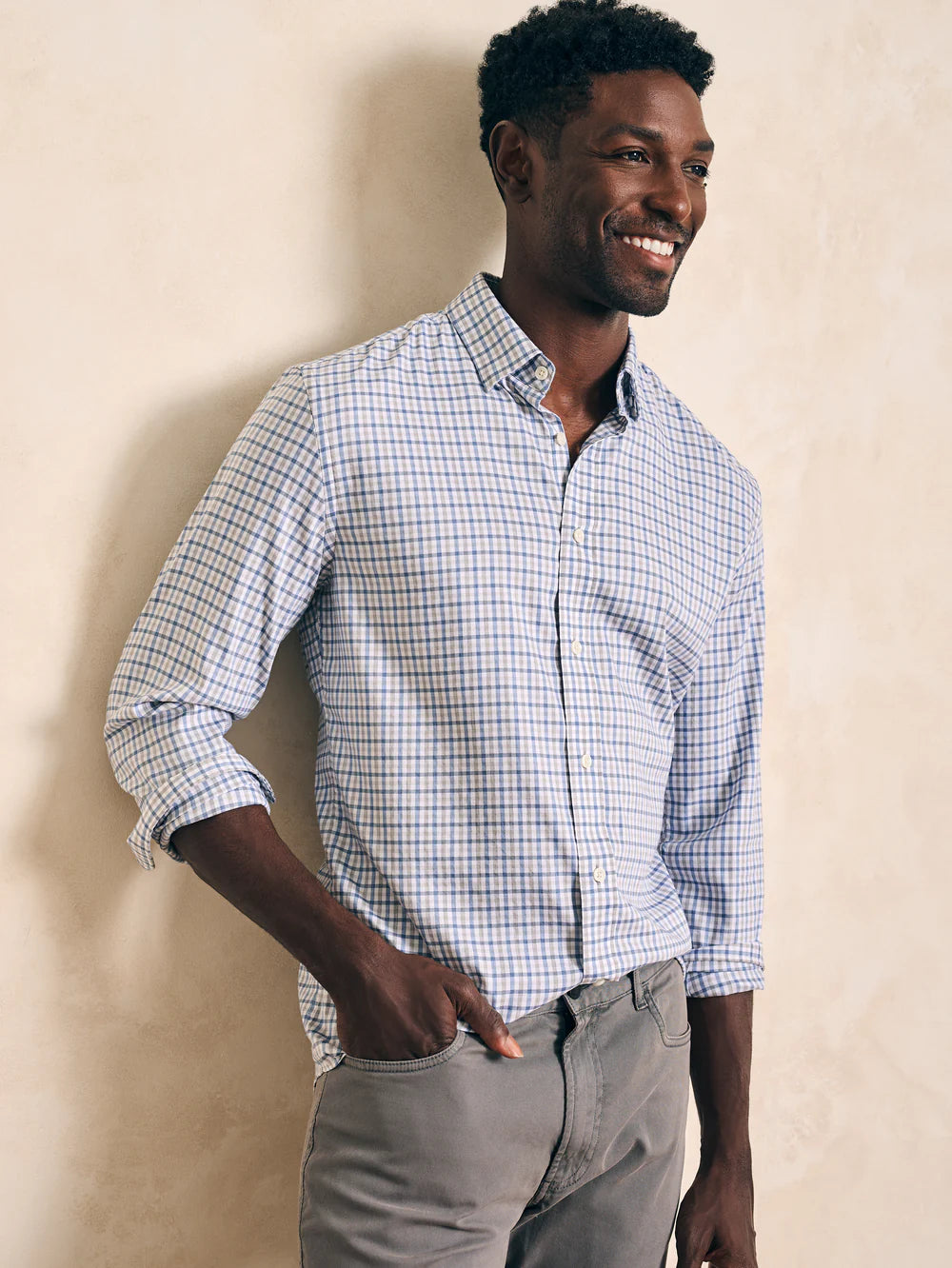Faherty The Movement Shirt Spruce Lake Gingham