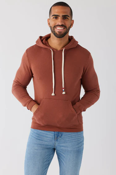 Sol Angeles Essential Waves PO Hoodie Tobacco