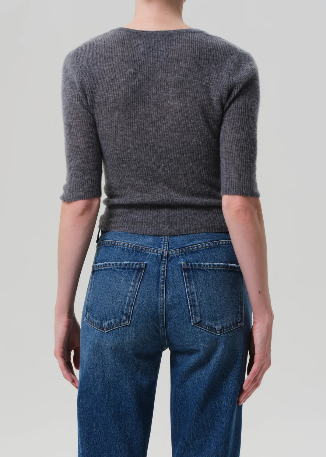 Citizens of Humanity Tabitha Cardigan Charcoal Heather