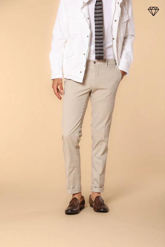 Mason's Solid Cotton Stretch Pant ME303 Tan