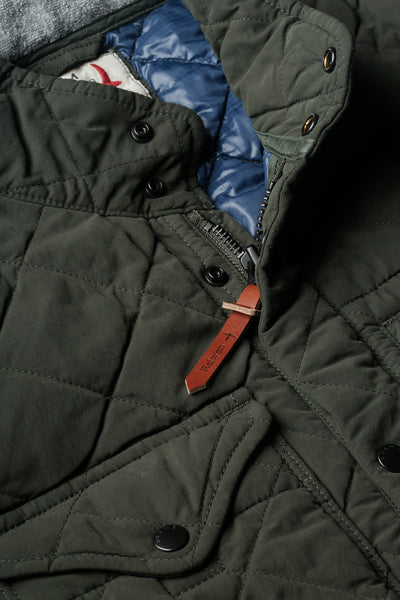Relwen Quilted Tanker Dk Loden