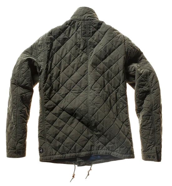 Relwen Quilted Tanker Dk Loden