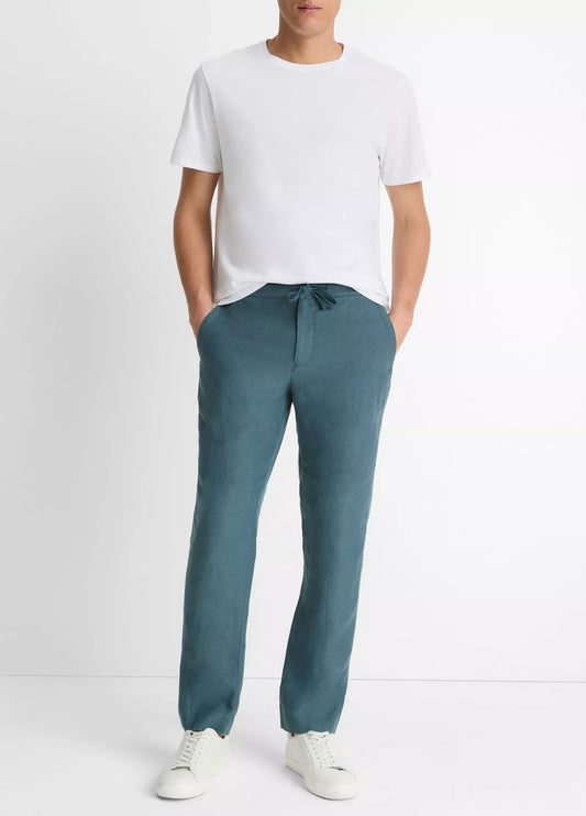 Vince Drawstring Pant Marlin Teal