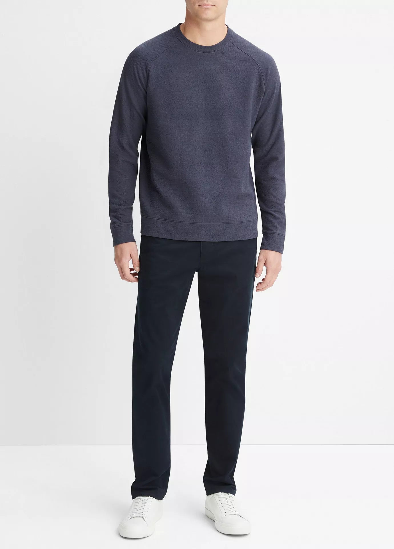 Vince Twist LS Raglan Crew Night Storm