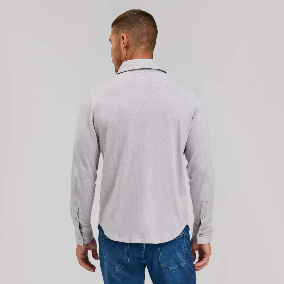 Rye 51 The Waylan Merino Sweater Knit Ash