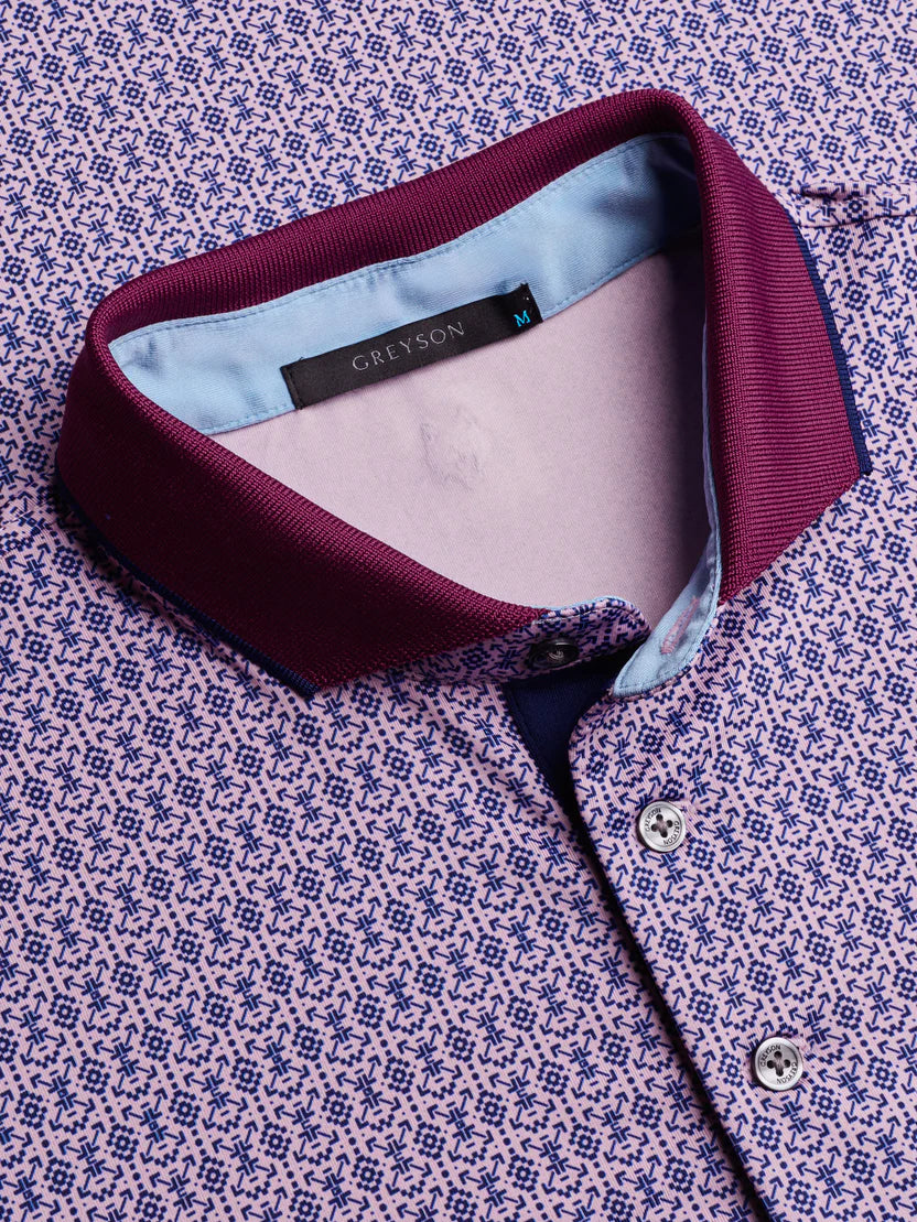 Greyson Barren Summit Polo Wisteria