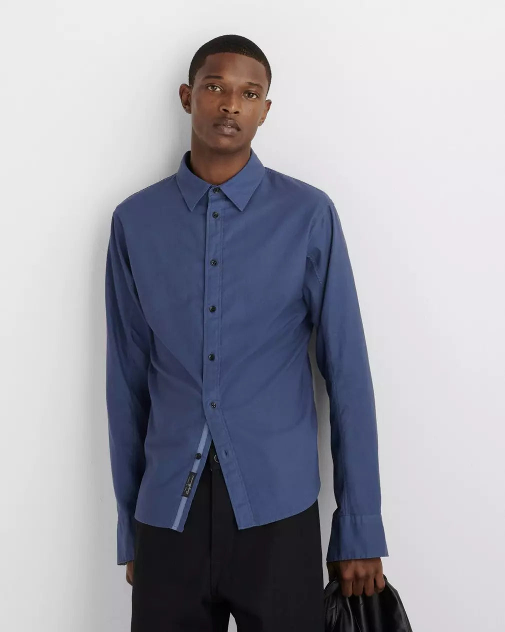 Rag & Bone Fit 2 Engineered Oxford Shirt Worn Indigo