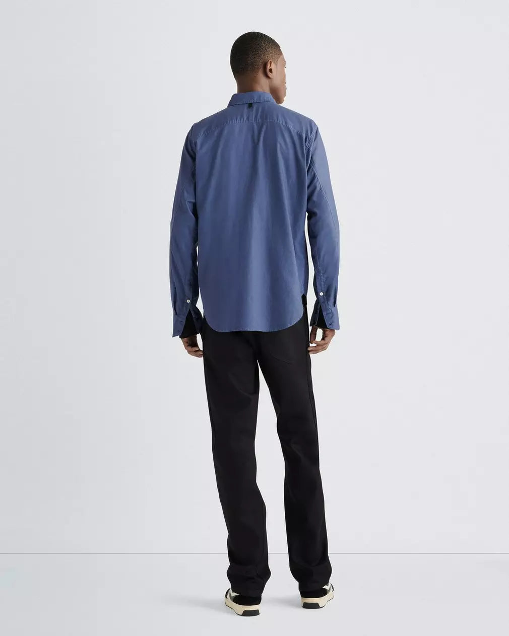 Rag & Bone Fit 2 Engineered Oxford Shirt Worn Indigo