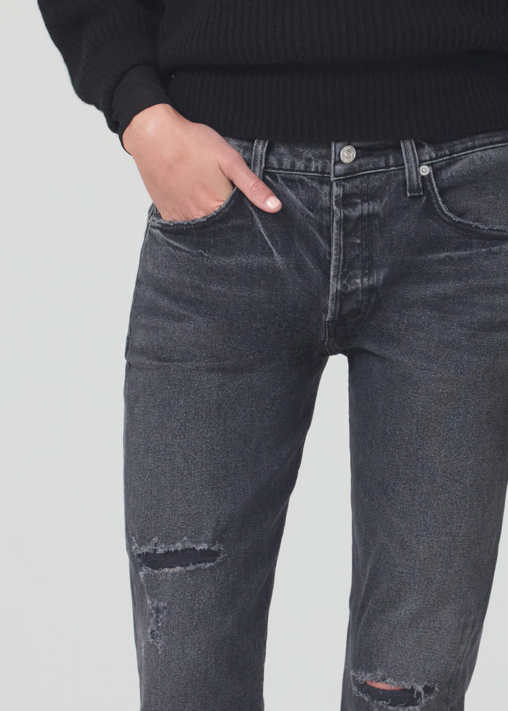 Citizens of Humanity Emerson 27 in Black Pepper