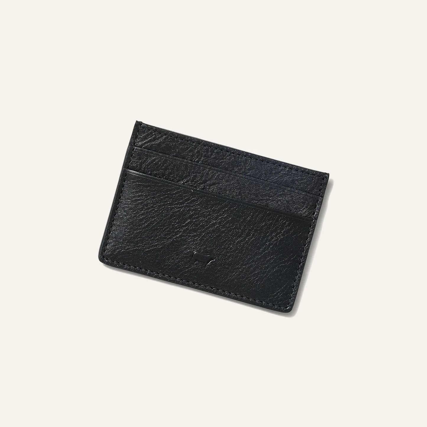 Will Leather Goods Front Pocket Wallet Black