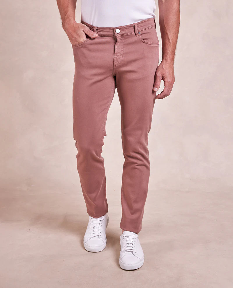 R51 Silo French Twill 5 Pocket Mauve