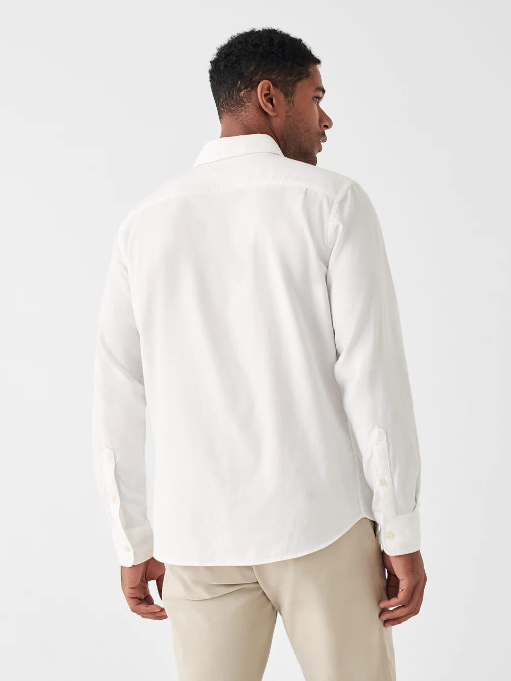 Faherty Stretch Oxford Shirt 2.0 White