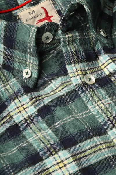 Relwen Flyweight Flannel Shale Green Multi