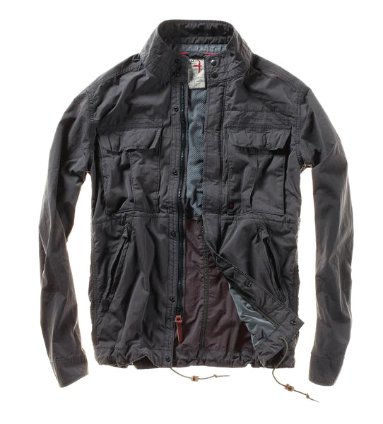 Relwen Sailcloth Tanker Jacket Dk Grey
