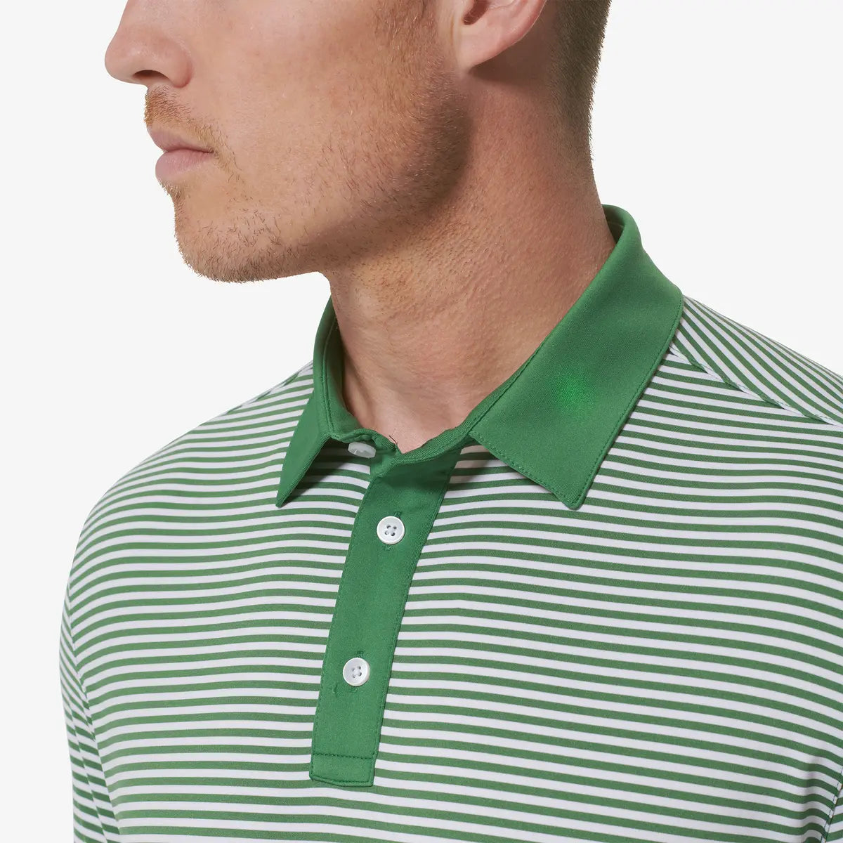 Mizzen + Main Versa SS Polo Fairway Feeder Stripe