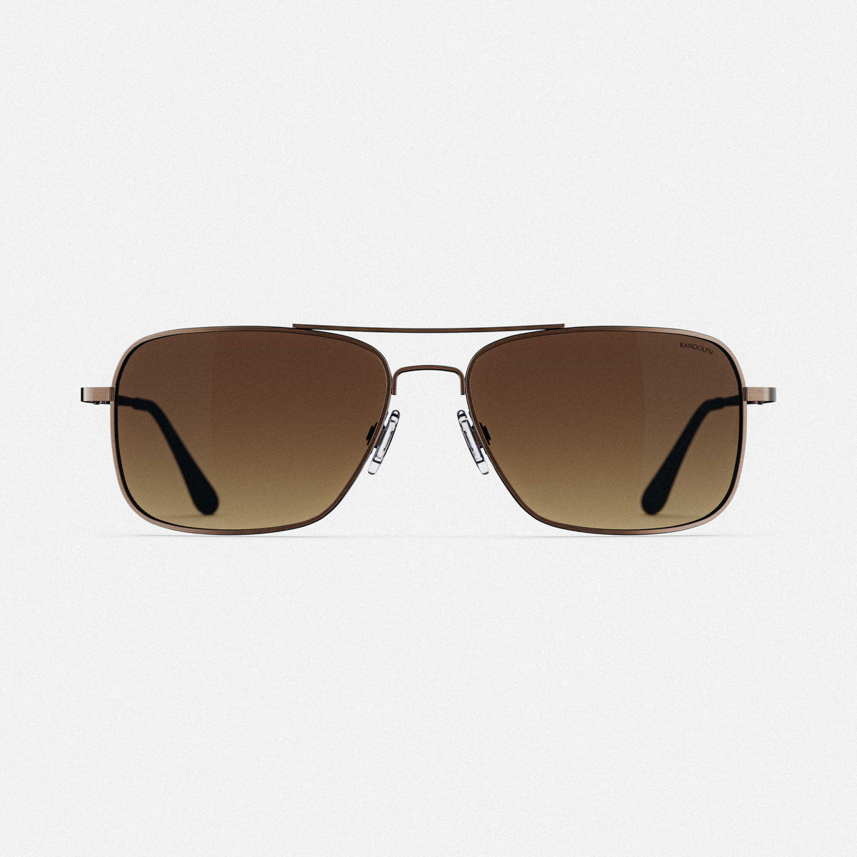 Randolph x Cole Hauser Frontier sunglasses in antique bronze with brown gradient lenses