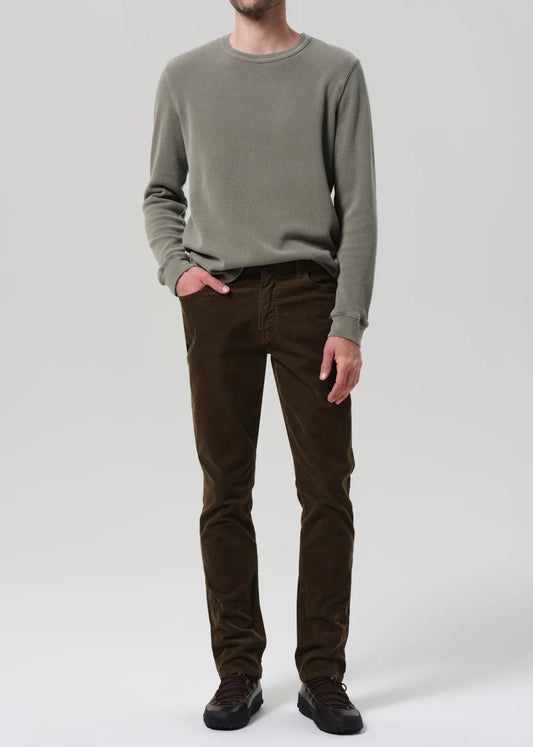 Citizens of Humanity Gage in Corduroy Olive