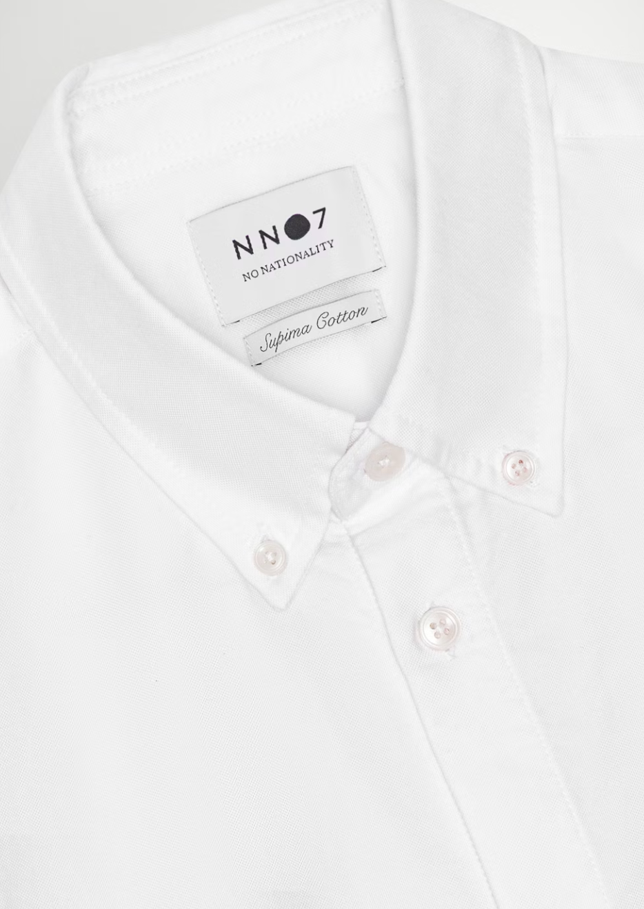NN07 Arne LS Shirt White