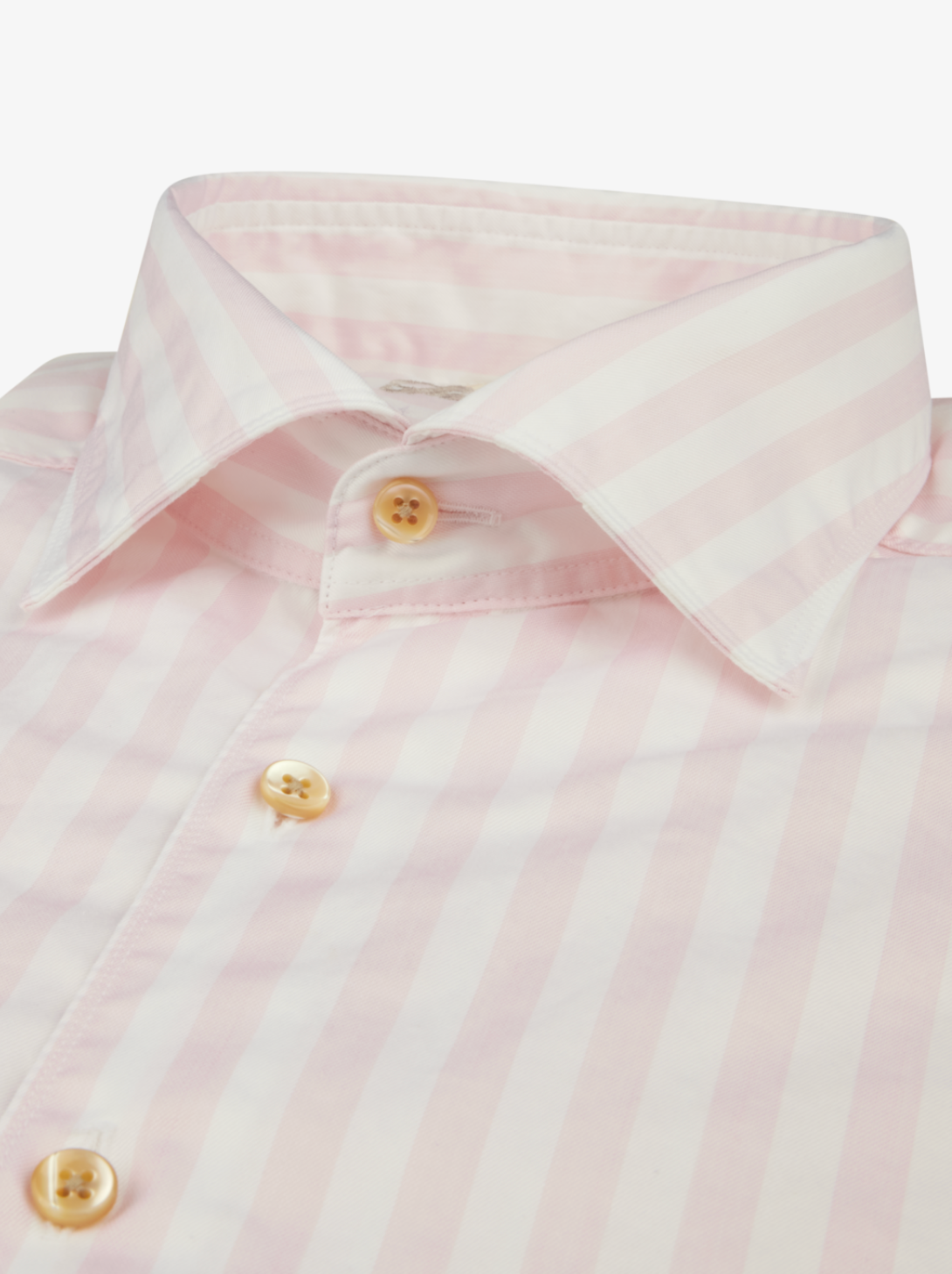 Stenstroms Fitted Dress Shirt Pink Stripe