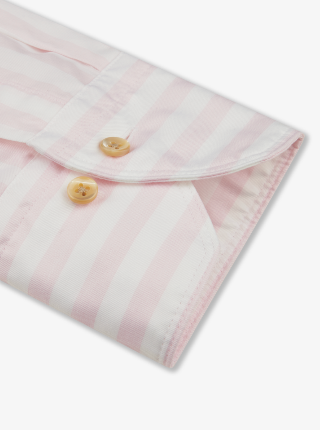 Stenstroms Fitted Dress Shirt Pink Stripe