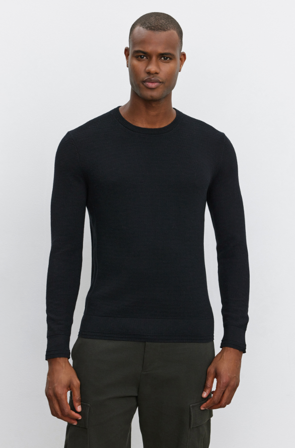 Velvet Walter Knit Black