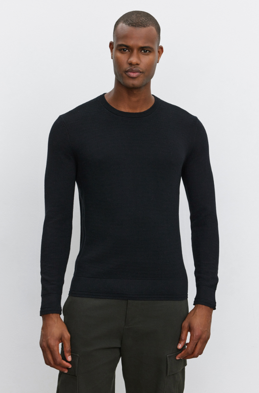 Velvet Walter Knit Black