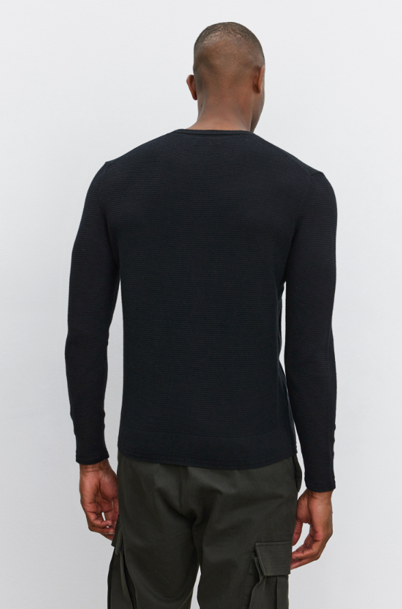 Velvet Walter Knit Black