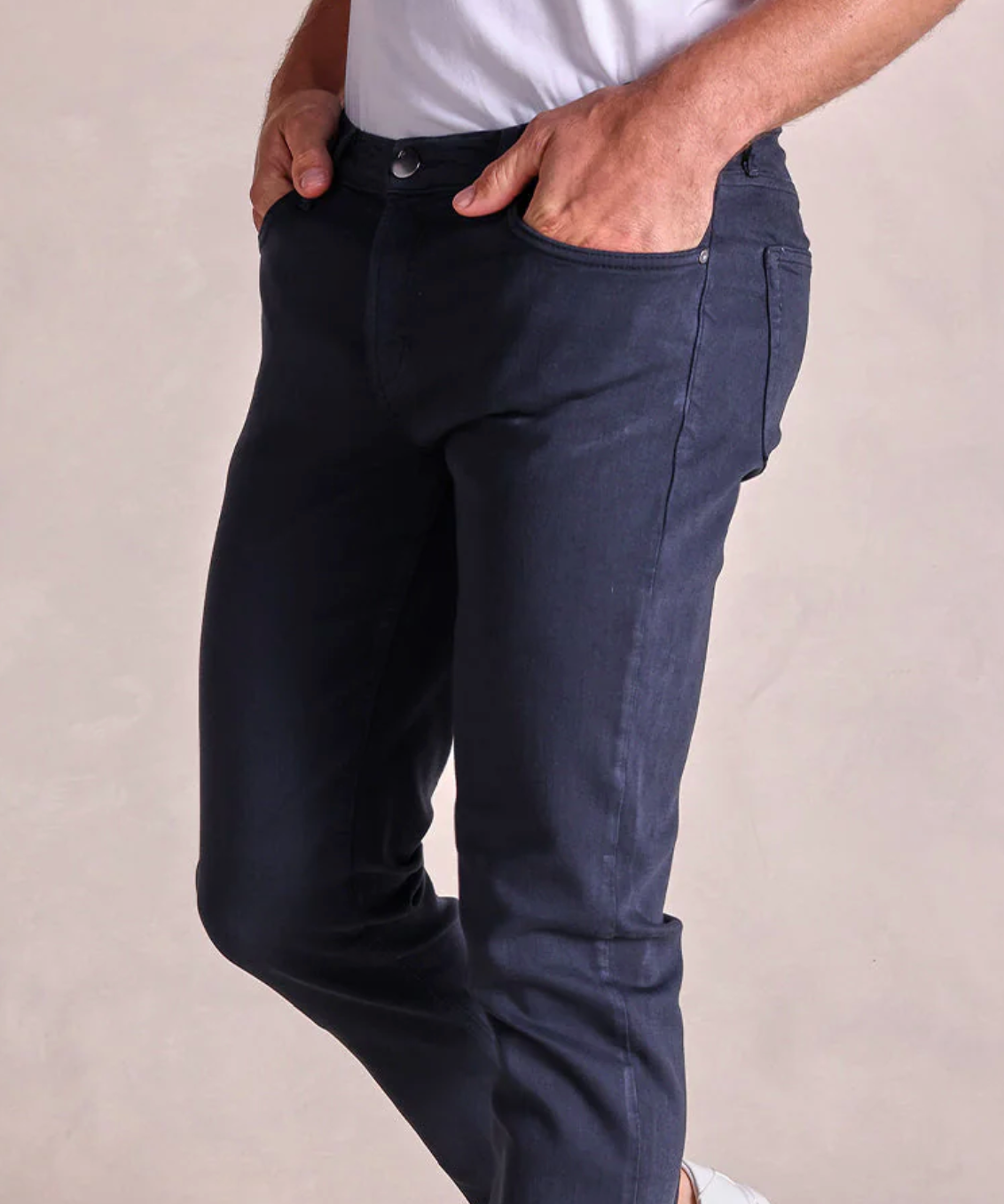 Rye 51 French Twill Stretch 5 Pocket New Navy