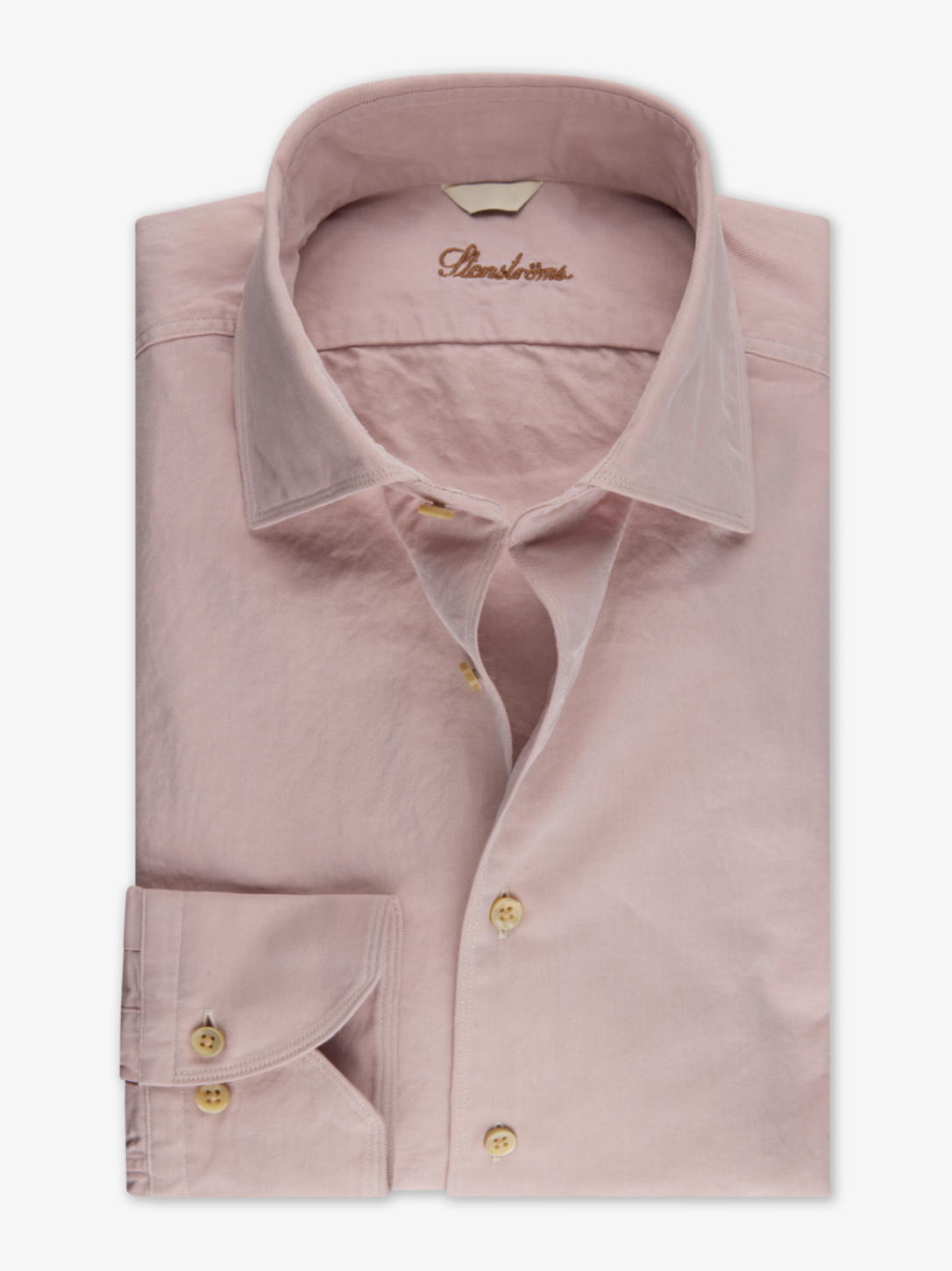 Stenstroms Fitted Dress Shirt Lt Pink