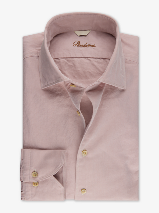 Stenstroms Fitted Dress Shirt Lt Pink