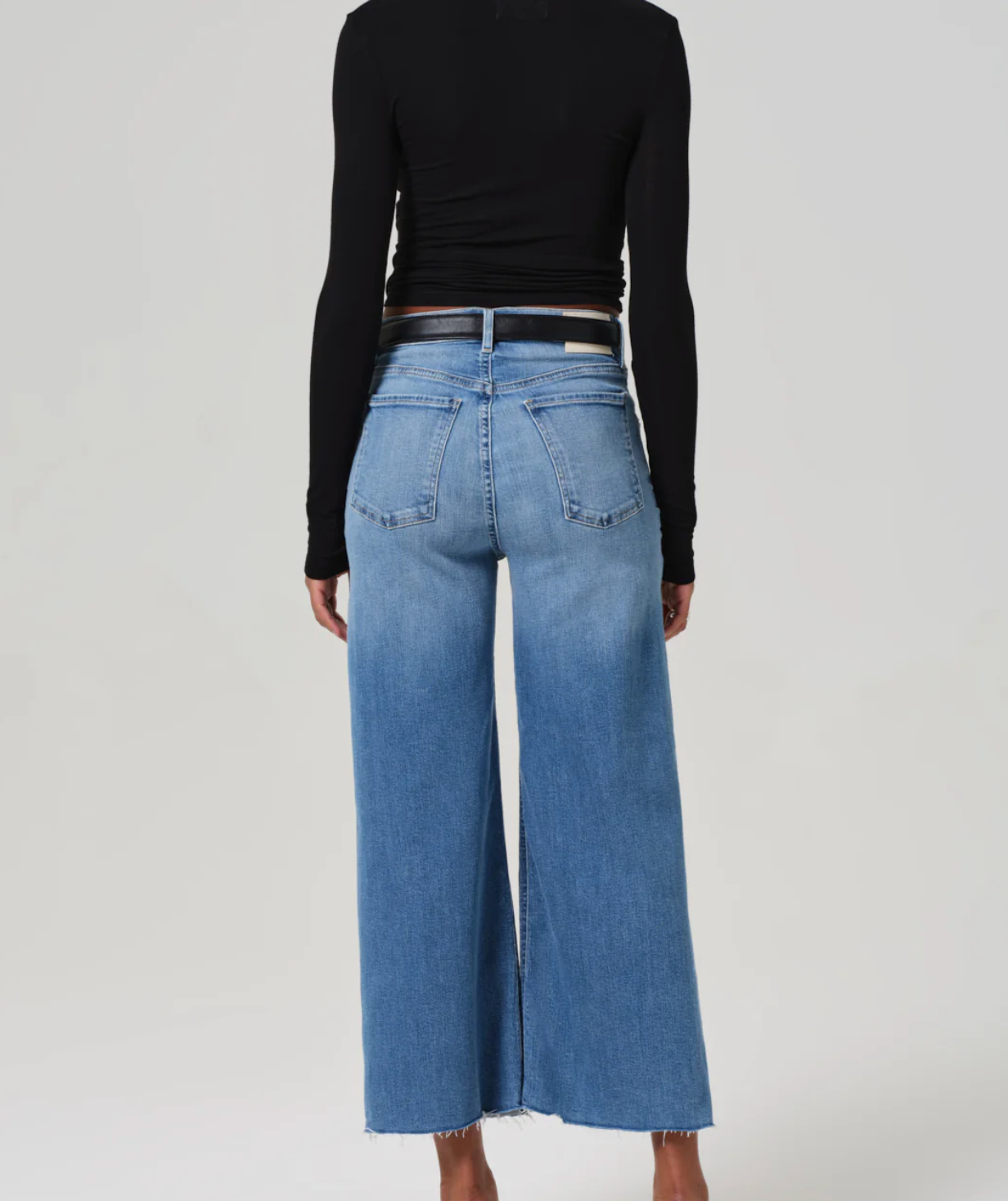 Citizens of Humanity Lyra Wide Leg Crop in Bhodi