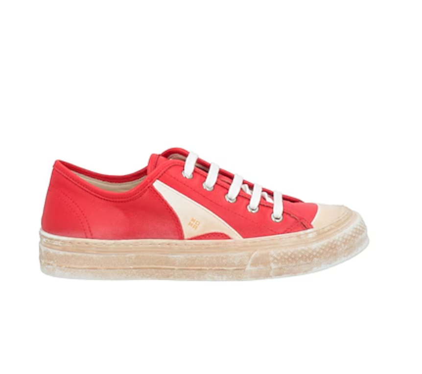 Moma Leather Sneaker Red/Wht