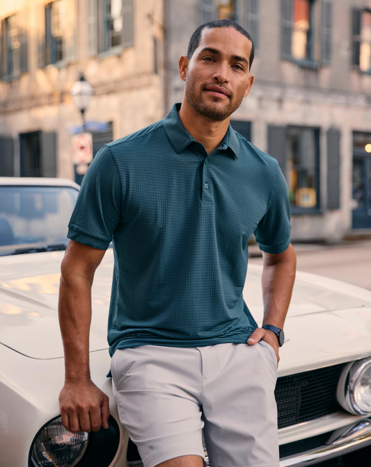 Mizzen + Main Copa SS Polo Balsam