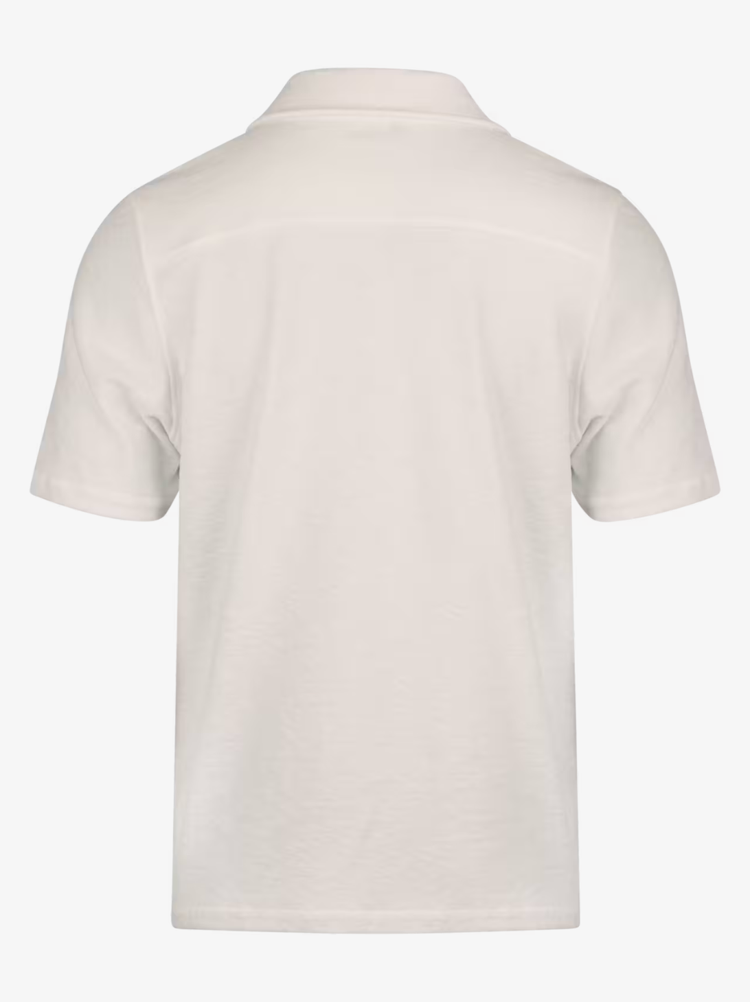 Stenstroms Terry Slub Summer Polo White