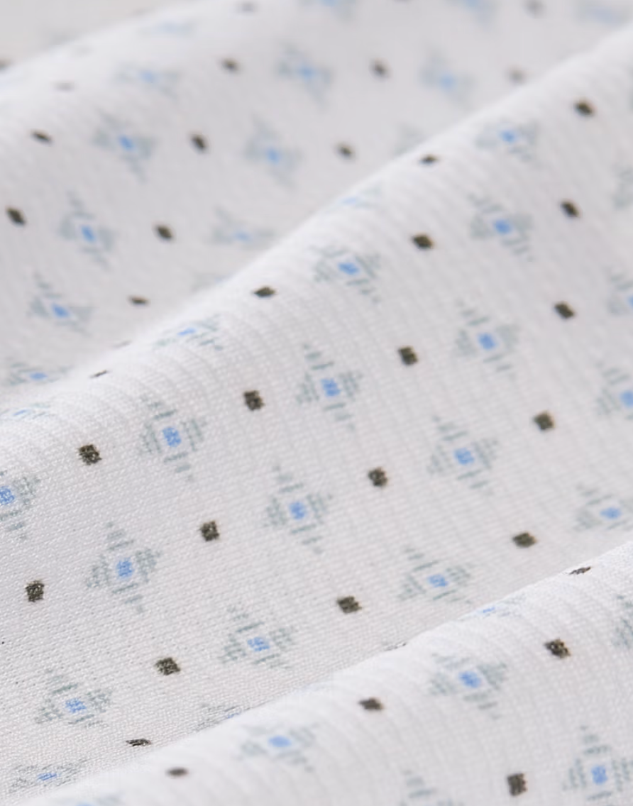 Mizzen + Main Halyard SS Shirt Pale Green Pyramid