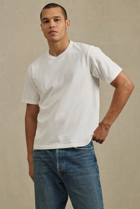 Velvet Wells SS Tee White
