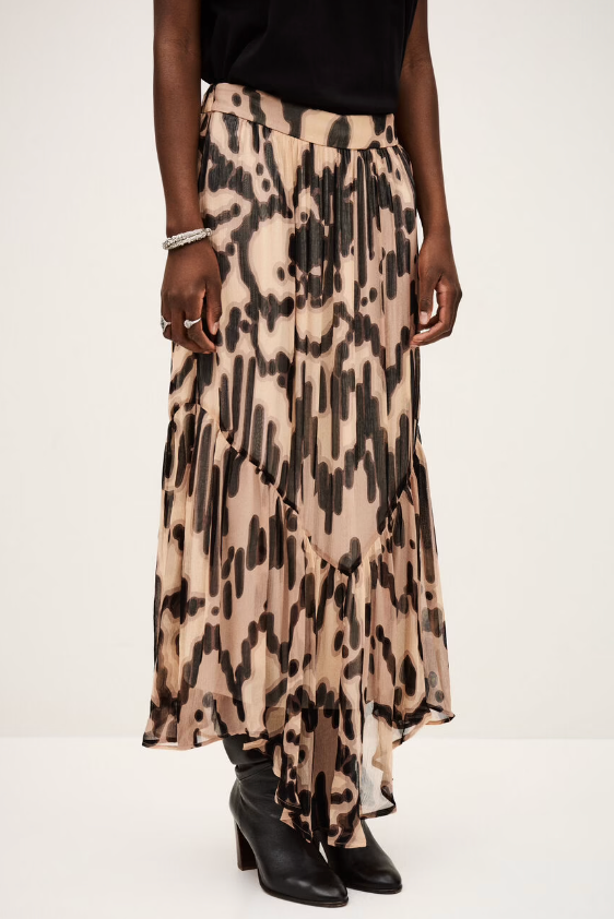 ba&sh Aley Maxi Skirt Rose