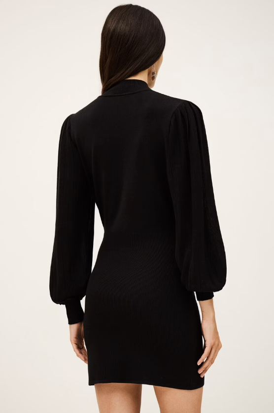 Ba&sh Stella LS Dress Noir