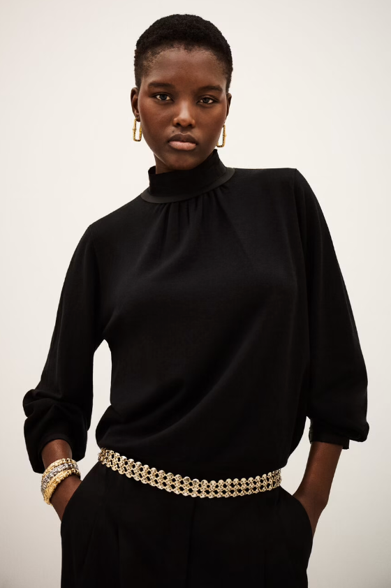 ba&sh Jumper Djoumana Noir