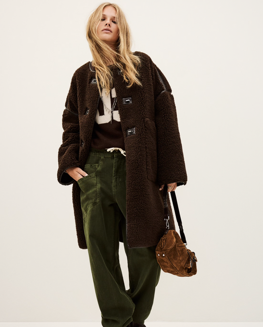 Ba&sh Millie LS Jacket Chocolate