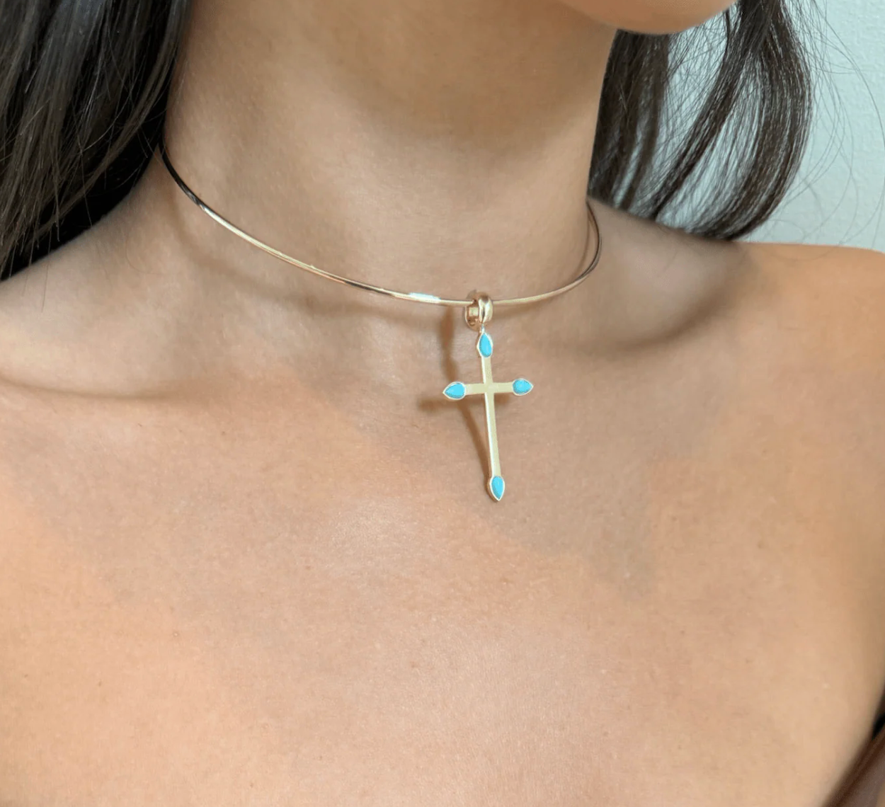 Jennifer Zeuner Cruz Charm Gold Vermeil