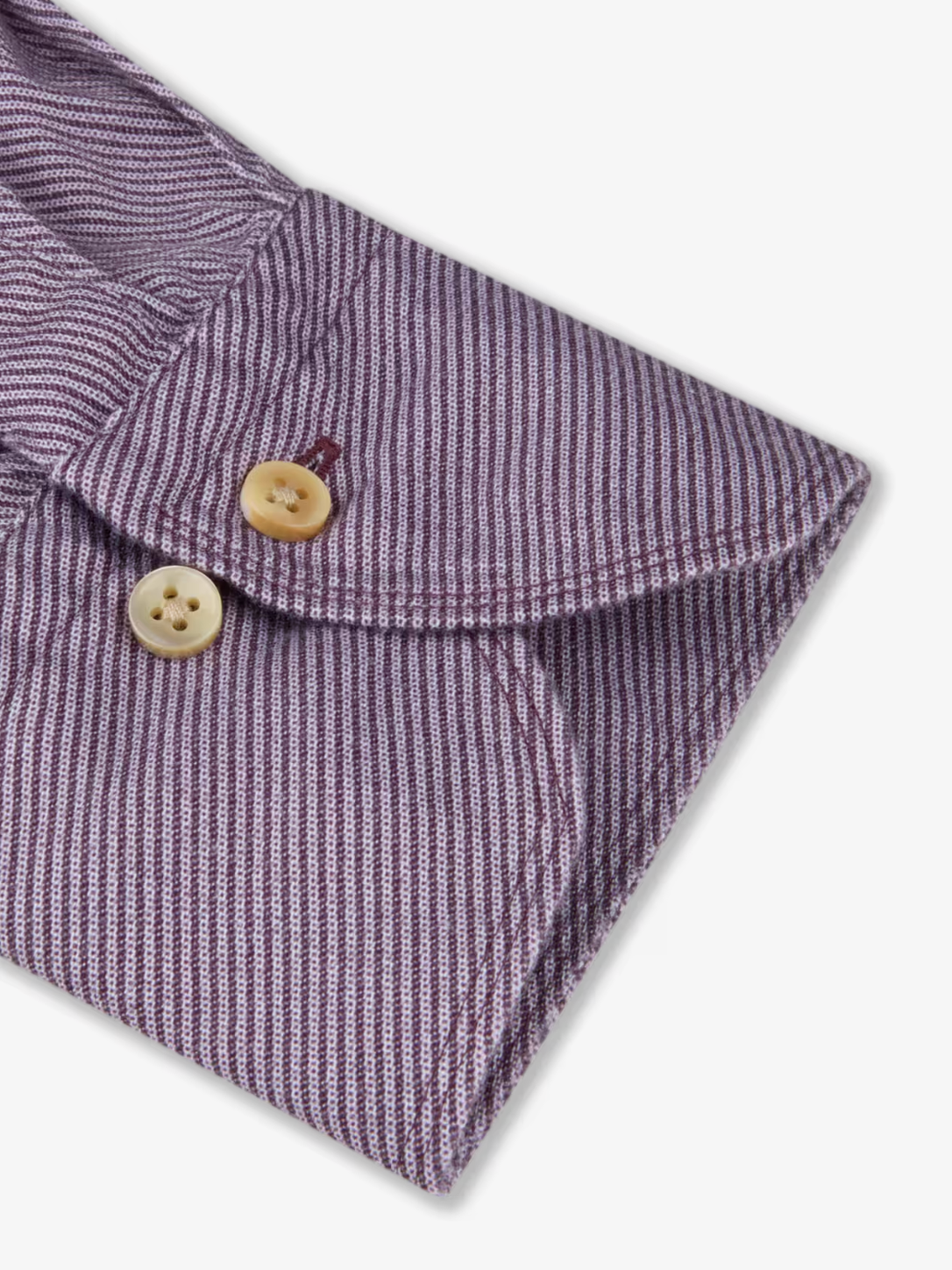 Stenstroms Fitted Dark Red Dress Shirt