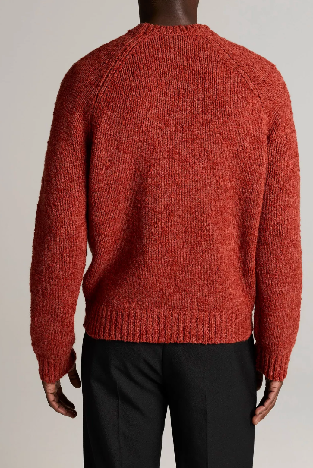 Vince Boucle Raglan LS Crew Dark Beacon