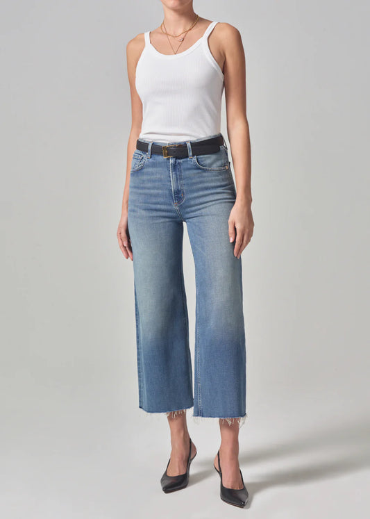 Citizens of Humanity Lyra Crop Wide Leg in Abliss