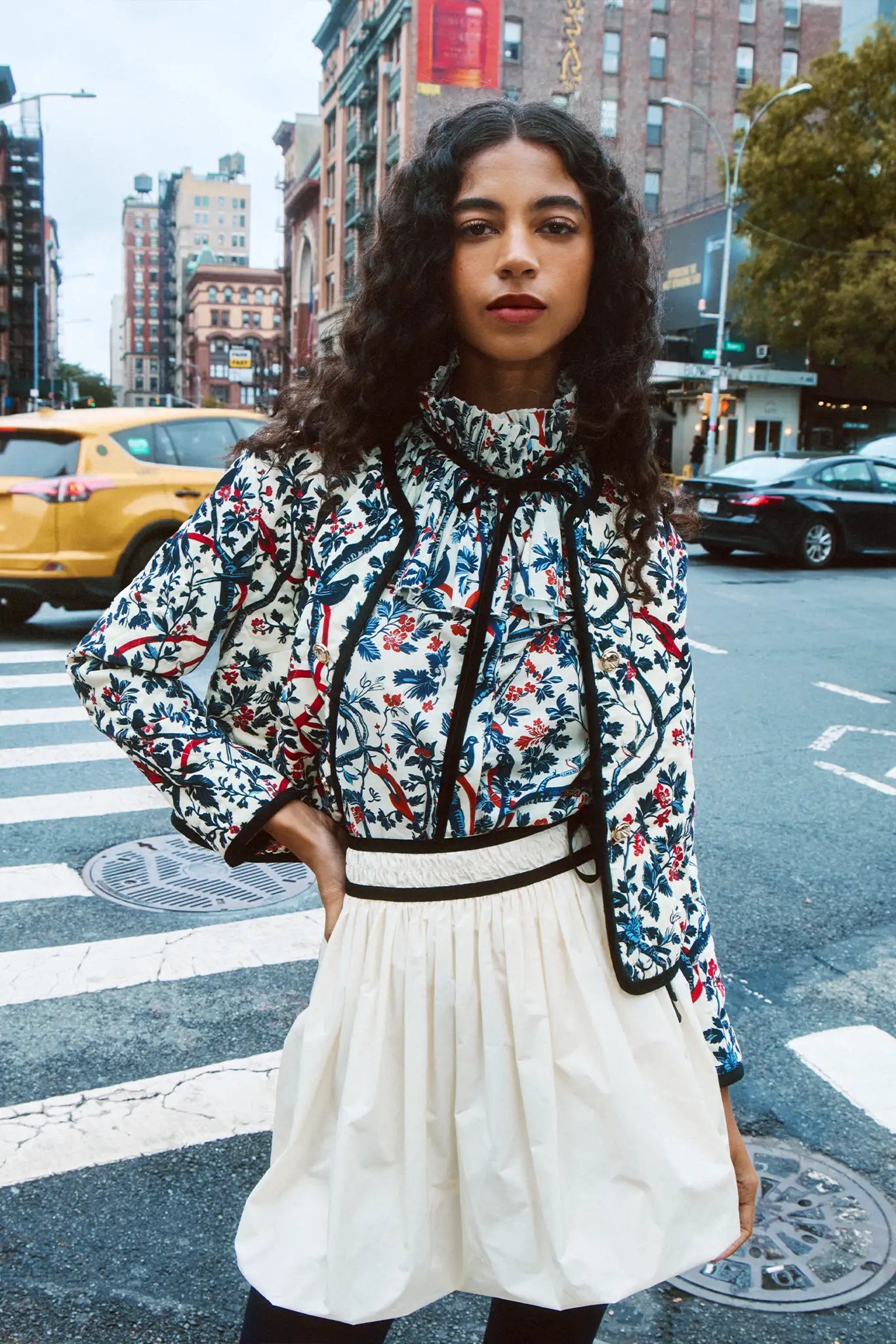 Hunter Bell Angelina Skirt Ivory