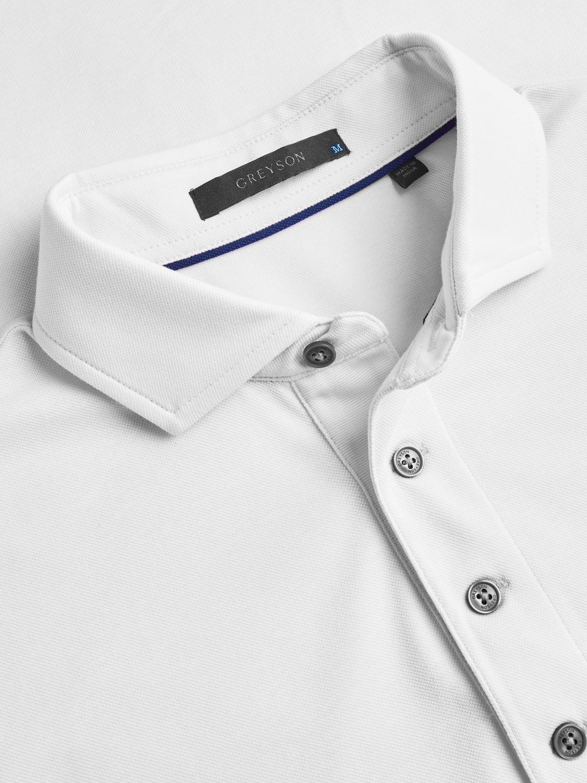 Greyson Omaha LS Polo Arctic